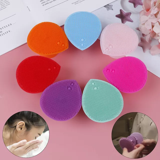 Silicone Wash Pad Face Exfoliating Blackhead Facial Cleansing Brush Tool'ID