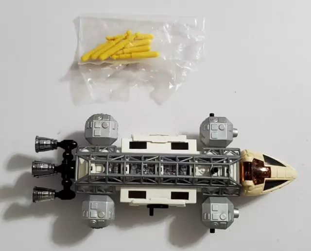 Vintage 1975 Space 1999 Space Eagle Diecast Rare Bandai Popy with missiles