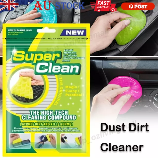 Dust Dirt Cleaning Gel Slime Super Clean Magic Car Laptop Keyboard Home  Cleaner 