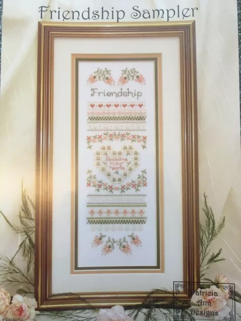 Patricia Ann Designs Cross Stitch Design- Friendship Sampler Chart only