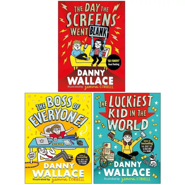 Danny Wallace 3 Books Collection Set - Ages 8-11 - Paperback