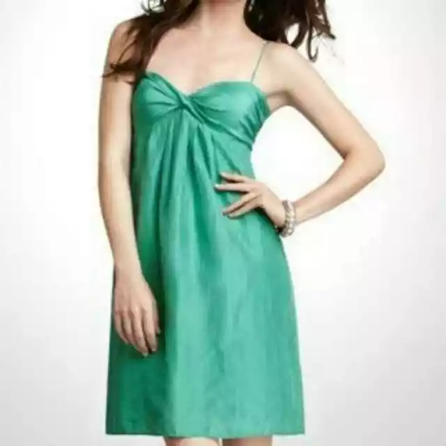 NWT Ann Taylor Silk Habotai Getaway Dress Size 4