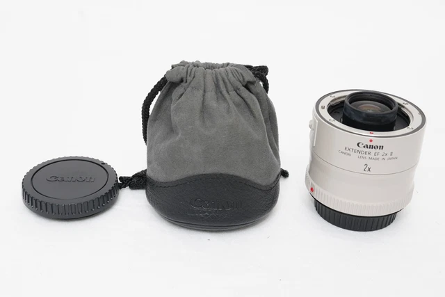 Convertidor extensor de lente Canon EF 2x II EXCELENTE cámara digital EOS l