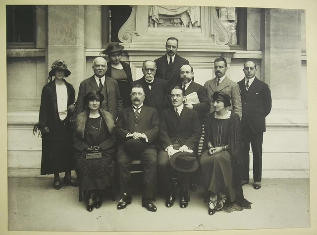 George Fernand Widal PHOTOGRAPHIE PROFESSEUR FERNAND Widal et sa femme famille c1920 Paris ...