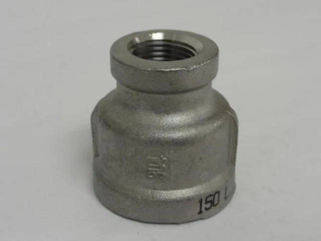 198774 New-No Box; MFG- MDL-Unkn88855 Reducer Coupling; 3/4" x 3/8" NPT; 304 Sta