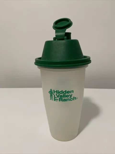 Hidden Valley Ranch Dressing Shaker Container Mixer 16 Oz USA w Recipe and  WHEEL