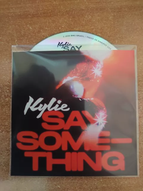 Kylie Minogue - Say Something - Brand New Upfront Official Brazilian Cd Promo