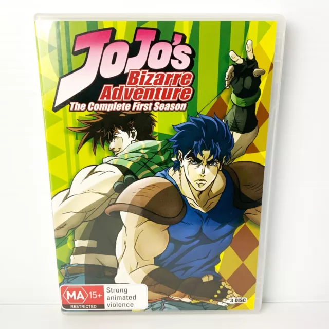 DVD Anime JOJO's Bizarre Adventure Season 1-5 (1-154 End) + 3