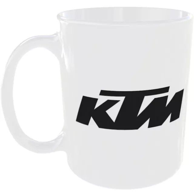 Ktm Mug Car Van Classic Logo Badge Own Garage Mechanic Dealer Owner Gift Tea Cup