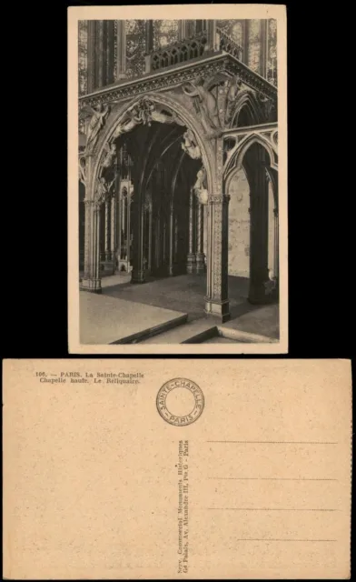 CPA Paris Chapelle haute. Le Reliquaire. 1928