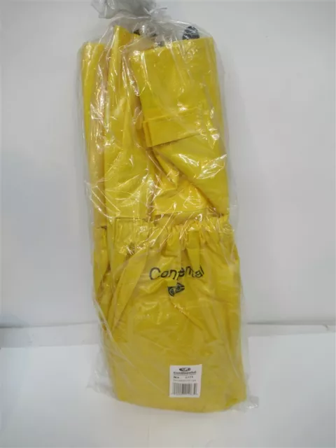 Continental 3175, Yellow Vinyl Caddy Bag for Huskee Trash Cans