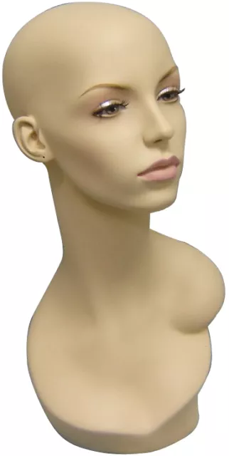 Mannequin Head Bust Wig Hat Jewelry Display #EvenlyHD