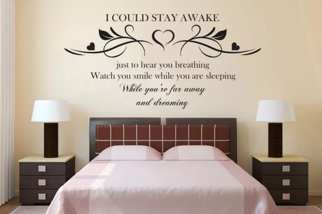 Aerosmith - Breathing Song Lyrics - Wall Sticker - Vinyl - Decal - Bedroom