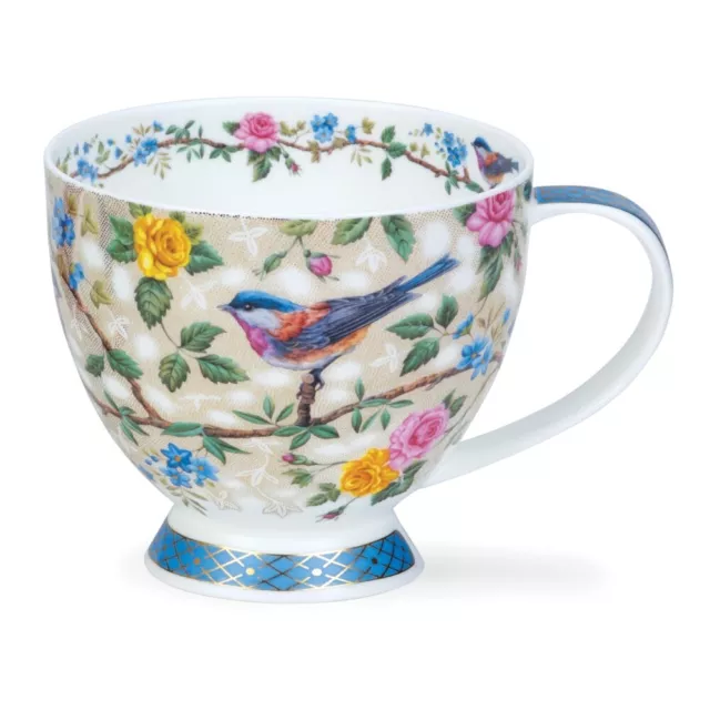 Dunoon Satori Azul Jumbo 0,42L Taza de Té Jarra Café