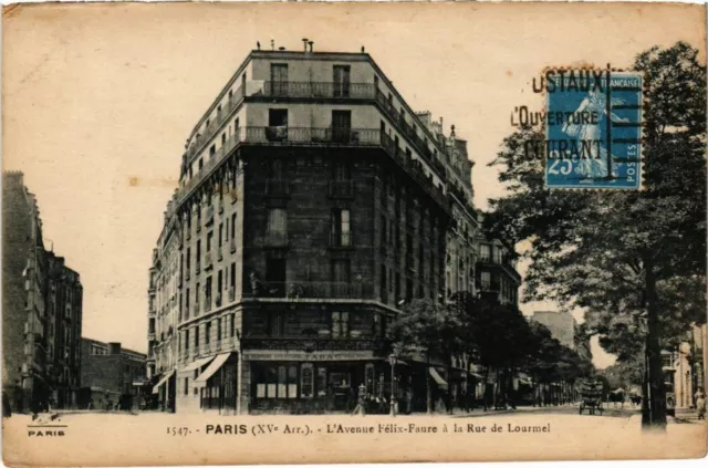 CPA PARIS 15e - L'Avenue Félix-Faure (80843)