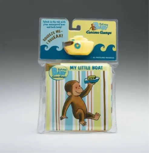 H. A. Rey Curious Baby My Little Boat (curious George Bath  (Poster) (UK IMPORT)
