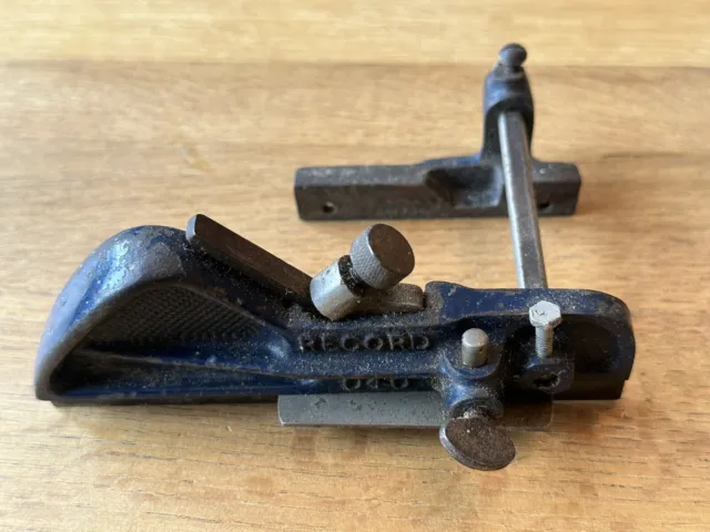 Vintage Rare Record No 040 Plough Plane Carpenters Tool  Available Worldwide