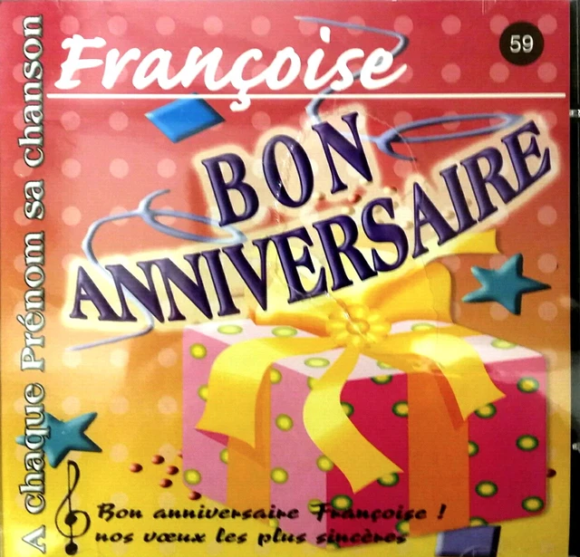 Joyeux Bon Anniversaire Francoise A Chaque Prenom Sa Chanson Eur 5 90 Picclick It