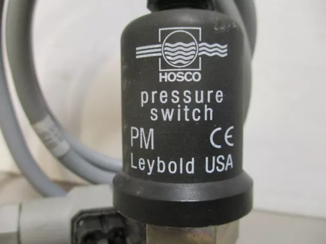 Leybold  Hosco PMTVA Pressure Switch M12 TL2 fits Dryvac M100S Vacuum Pump 2