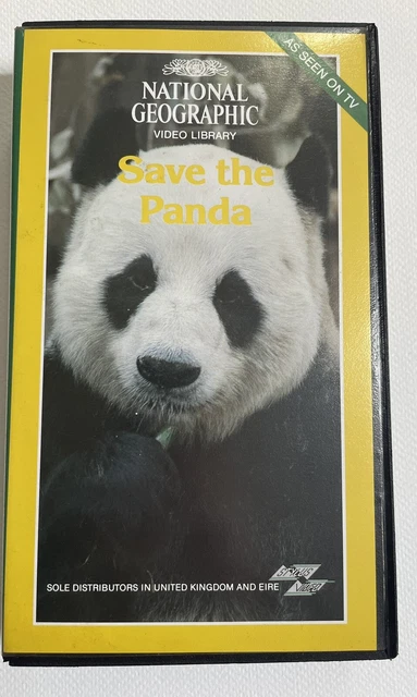 NATIONAL GEOGRAPHIC VIDEO Library - Save The Panda - VHS (1983) As Seen ...