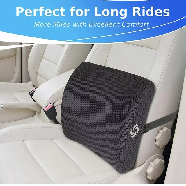 Samsonite Ergonomic High Grade Memory Foam Lumbar Support Cushion Ripped 2