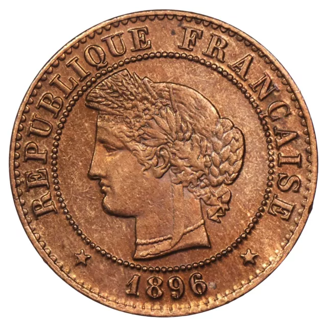 France 1 centime Cérès 1896 A Paris bronze SPL - F.104/23 Gad.88 KM.826 monnaie