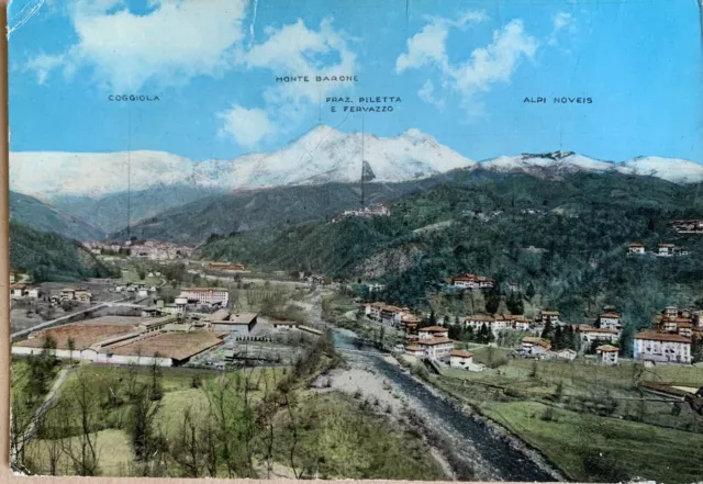 Cartolina Pray Biellese Biella viaggiata