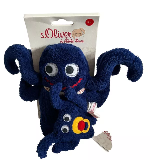 Schmusekissen Mister E. Monster mit Baby Schmusetuch S.Oliver by Käthe Kruse NEU