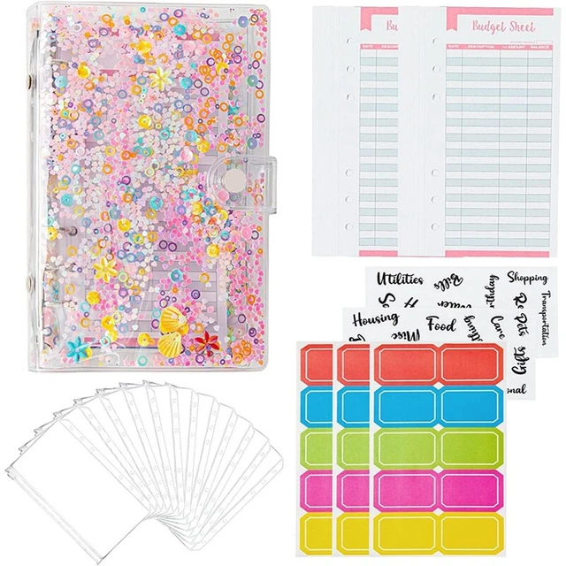 Budget Binder Geld Organizer für Bargeld UmschläGe Zur Budgetierung Budget  L4C2