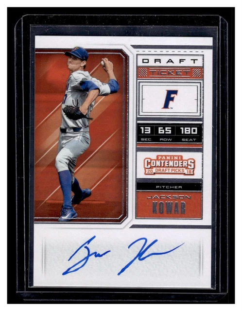 Kowar, Jackson - 2018 Contenders Draft Picks - Autograph - A