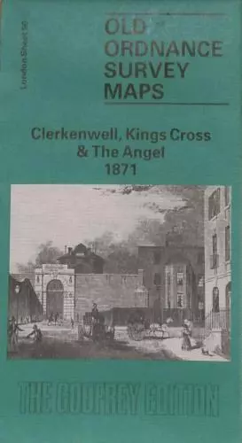 Clerkenwell, Kings Cross and the Angel 1871: London Sheet 050.1 (Old Ordnance Su