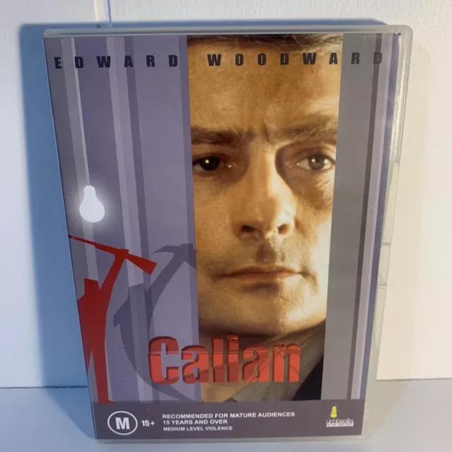 Callan Dvd Film Movie Region All 0 Very Good Edward Woodward British Drama