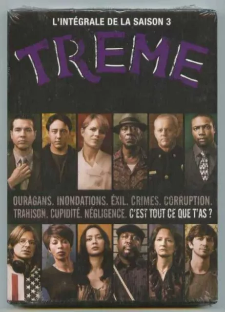 Coffret DVD TREME saison 3 / neuf sous blister