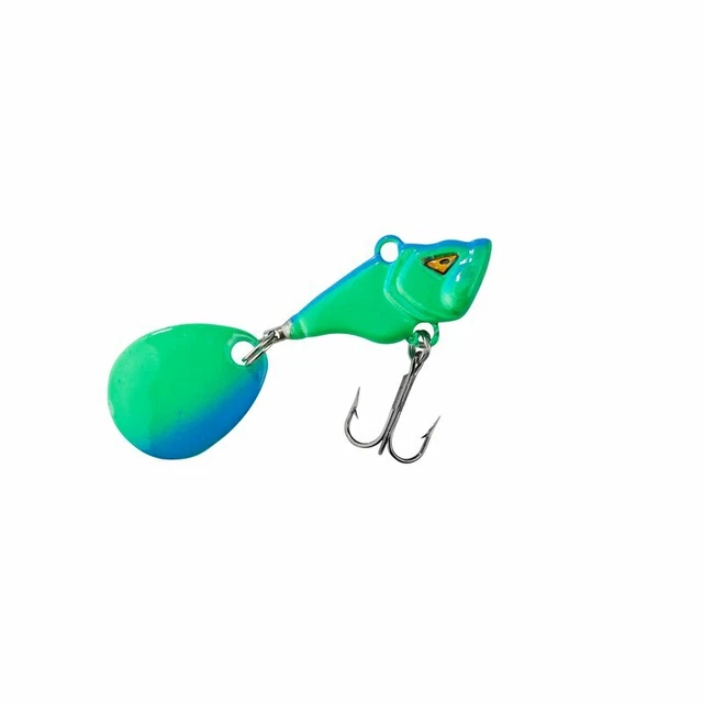Balzer Shirasu Spin Buddy Jig Spinner Evil Eye Blue Melon