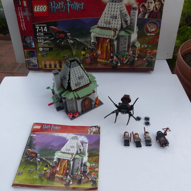 LEGO Harry Potter: Hagrid's Hut #4738 Complete w/ Minifigs Instructions & Box