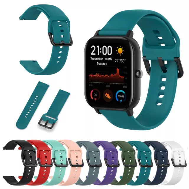 Sport Rubber Band for Huami Amazfit GTS Bip Smart Watch Bracelet Silicone Strap