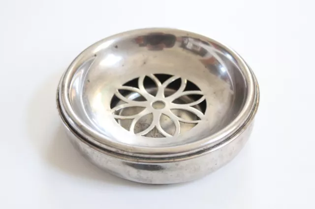 antique nickel soap holder tray | sternau ny deco victorian soap dish bathroom