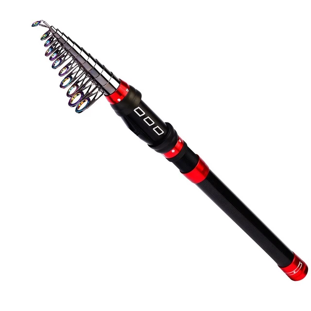 Poignée Moulinet Pêche Fibre De Carbone Léger – Bouton Liège Ergonomique, Main Droite, Confort Optimal