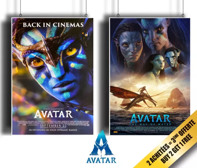 Avatar Poster Affiche Cinema James Cameron Saga