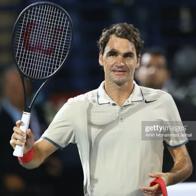 Nike Roger Federer RF 2014 Australian Open Dubai Tennis Polo Shirt Rafa