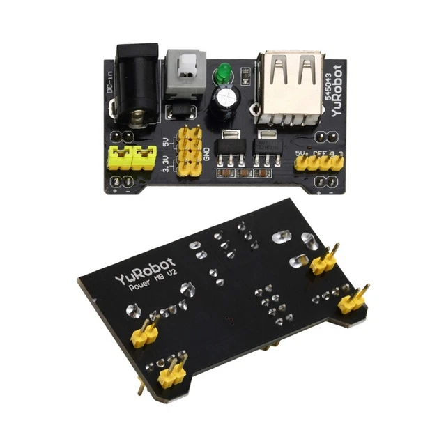 3,3V/5V Netzteil Adapter Modul Power Supply Module für Breadboard MB102 MB-102