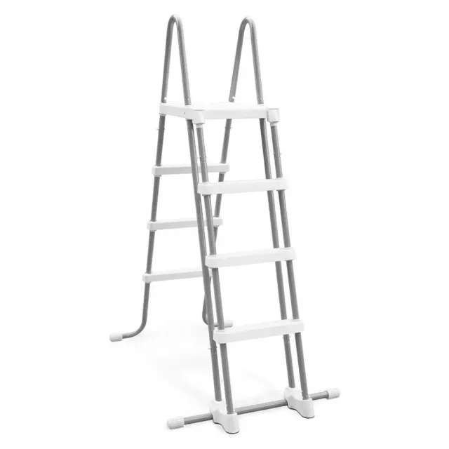 Intex Deluxe Pool Ladder with Removable Steps for 48 Inch Depth Pools(For Parts)