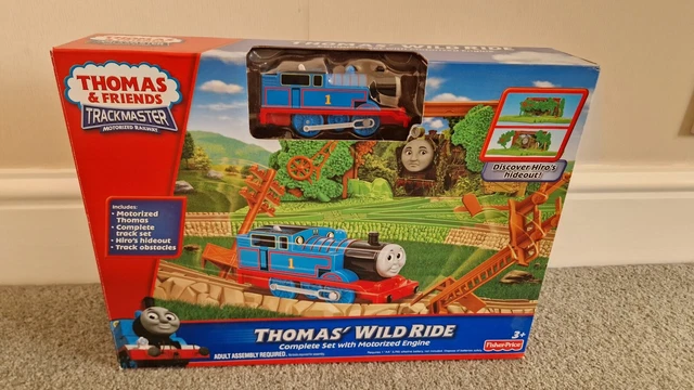 Thomas Wild Ride THOMAS & FRIENDS Motorised Trackmaster Thomas Wild Ride Train Fisher ...