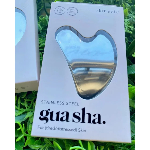 Herramienta Kitsch Gua Sha De Acero Inoxidable