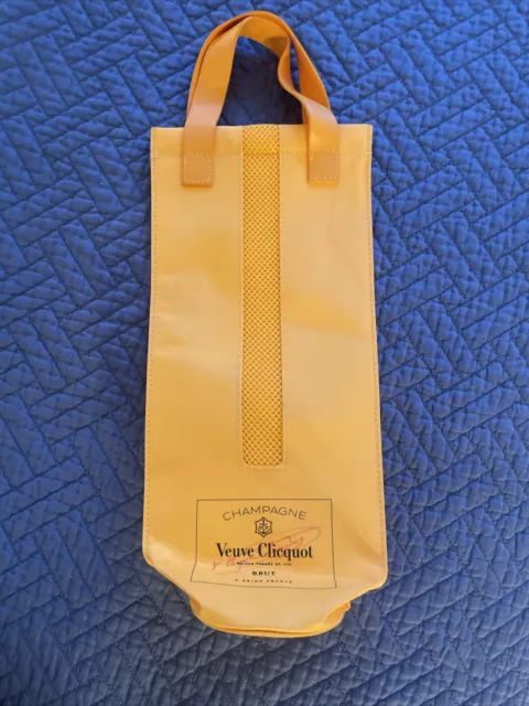 VEUVE CLICQUOT Champagne INSULATED Bottle Travel BAG Carry Case