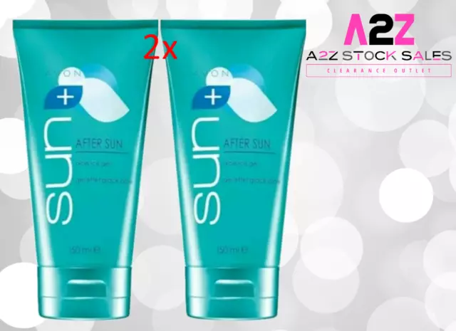 2 X AVON – SUN+ After Sun – Aloe Ice Gel - Summer – 150ml