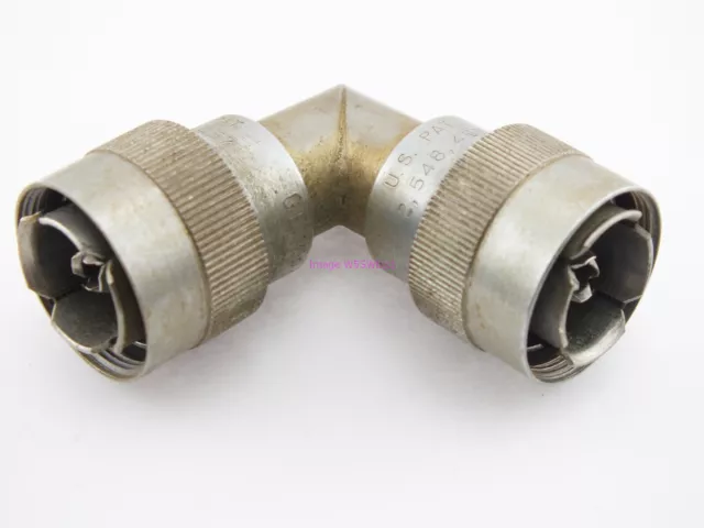 General Radio GR874 Locking Elbow 874-ELL 90 Degree RF Connector Adapter