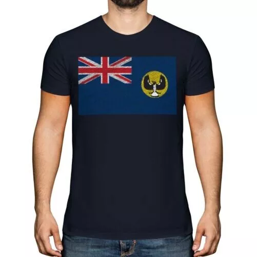 Du Sud Australie Gribouillage Drapeau Hommes T-Shirt Cadeau Australien Football