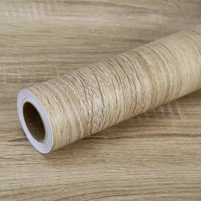 PVC Tapete Aufkleber Holz Maserung Muster Wasserfest Selbstklebend für Möbel