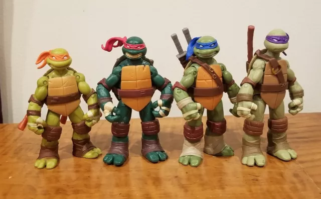 Teenage Mutant Ninja Turtles TMNT 2012 Leonardo/Donatello/Michelangelo/Raphael 
